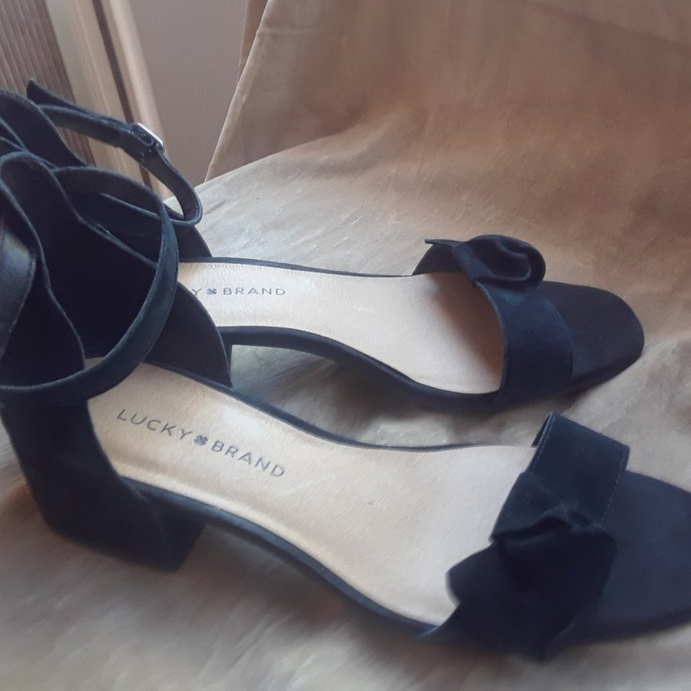 Dressy Suede Sandals